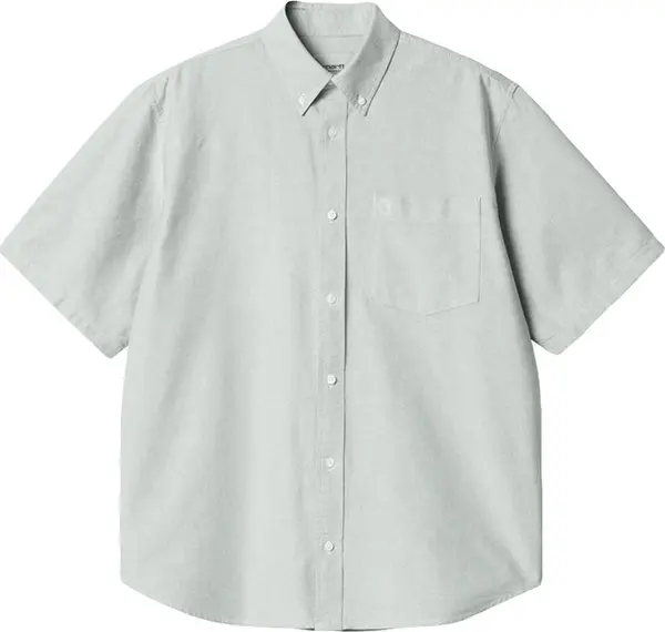 Carhartt WIP Carhartt WIP S/S Braxton Shirt Muškarci - košulja Carhartt WIP - Zelena - I031454_25H_XX-L - Size: L