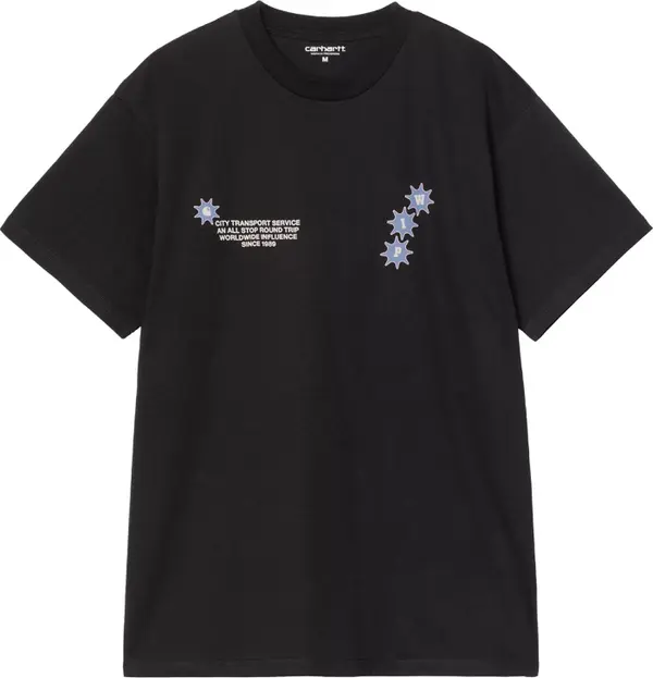Carhartt WIP Carhartt WIP S/S C Trip T-Shirt Black Muškarci - Majice Carhartt WIP - Crna - I036233_89_XX-M - Size: M