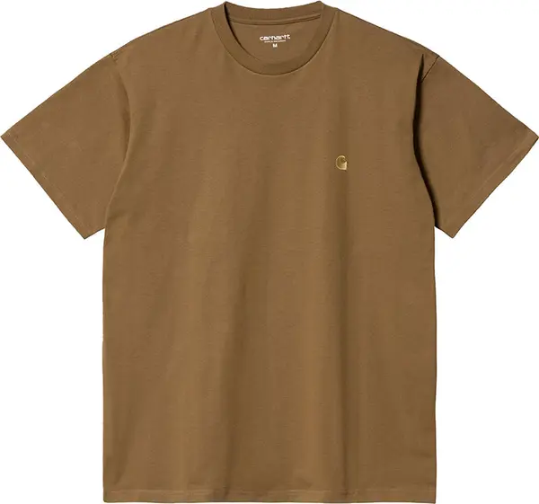 Carhartt WIP Carhartt WIP S/S Chase T-Shirt Muškarci - Majice Carhartt WIP - Smeđa - I026391_00Y_XX-M - Size: M