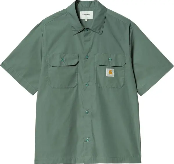 Carhartt WIP Carhartt WIP S/S Craft Shirt Muškarci - Majice Carhartt WIP - Zelena - I035232_2M2_XX-L - Size: L