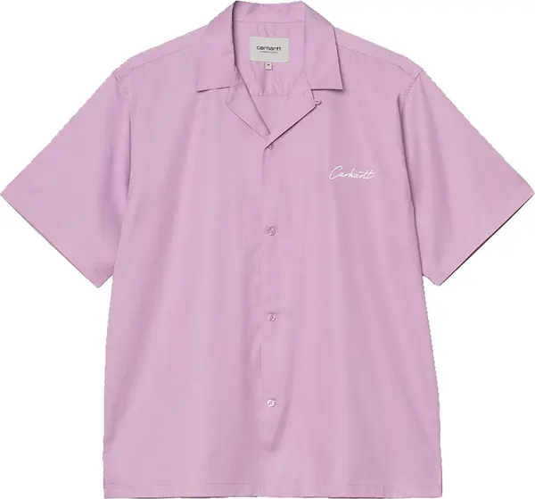 Carhartt WIP Carhartt WIP S/S Delray Shirt Muškarci - košulja Carhartt WIP - Ljubičasta - I031465_3N7_XX-M - Size: M
