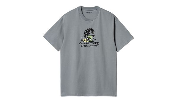Carhartt WIP Carhartt WIP S/S Graphic Works T-Shirt Dove Grey