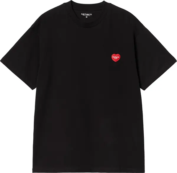 Carhartt WIP Carhartt WIP S/S Heart II Hartt T-Shirt Muškarci - Majice Carhartt WIP - Crna - I035203_89_XX-L - Size: L