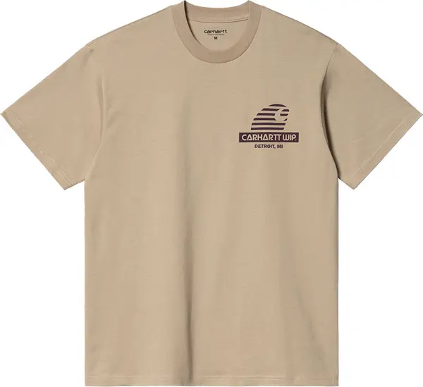 Carhartt WIP Carhartt WIP S/S Mechanic T-Shirt Wall Muškarci - Majice Carhartt WIP - Svijetlo smeđa - I030978_17D_XX-L - Size: L