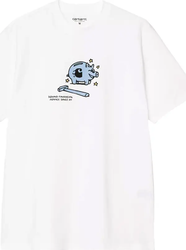 Carhartt WIP Carhartt WIP S/S Piggybank T-Shirt Muškarci - Majice Carhartt WIP - Bijela - I034776_02_XX-L - Size: L