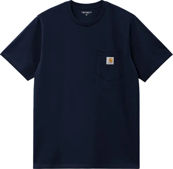 Carhartt WIP Carhartt WIP S/S Pocket T-Shirt Dark Navy Muškarci - Majice Carhartt WIP - Plava - I030434_1C_XX-M - Size: M