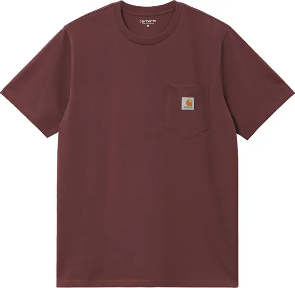 Carhartt WIP Carhartt WIP S/S Pocket T-Shirt Muškarci - Majice Carhartt WIP - Burgundac - I030434_33K_XX-XL - Size: XL