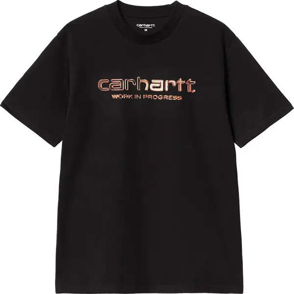 Carhartt WIP Carhartt WIP S/S Solar Chrome Script T-Shirt Muškarci - Majice Carhartt WIP - Crna - I035205_89_XX-L - Size: L