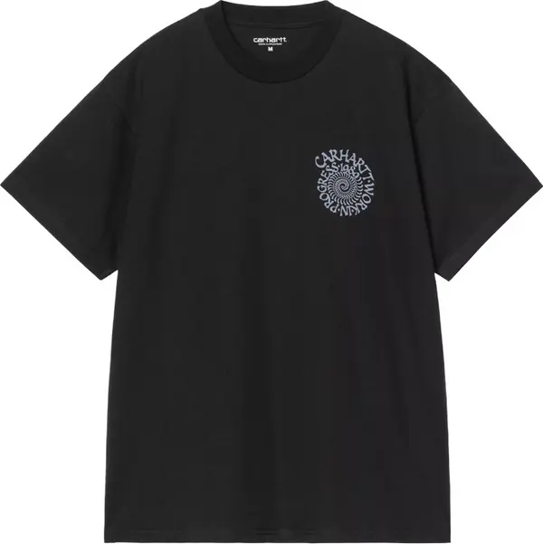 Carhartt WIP Carhartt WIP S/S Spirals T-Shirt Black Muškarci - Majice Carhartt WIP - Crna - I036264_89_XX-M - Size: M
