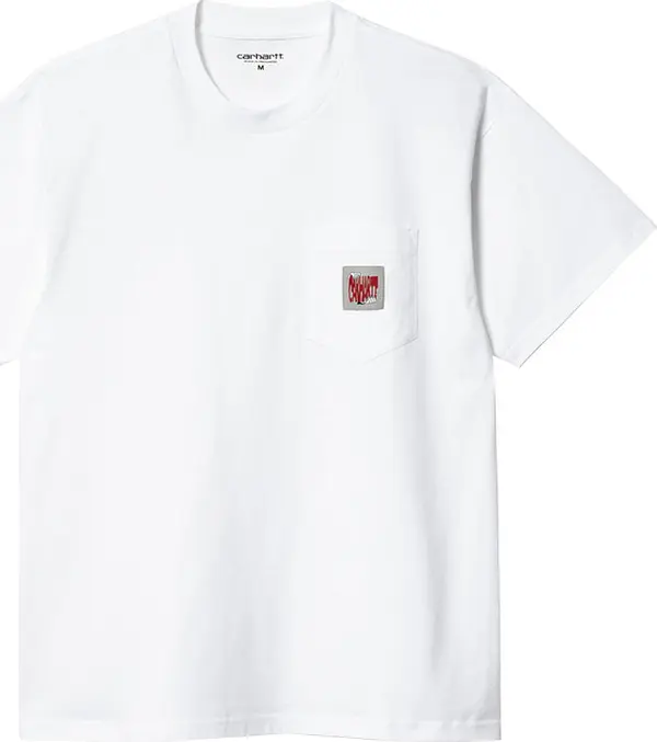 Carhartt WIP Carhartt WIP S/S Stretch Pocket T-Shirt White Muškarci - Majice Carhartt WIP - Bijela - I031831_02_XX-S - Size: S