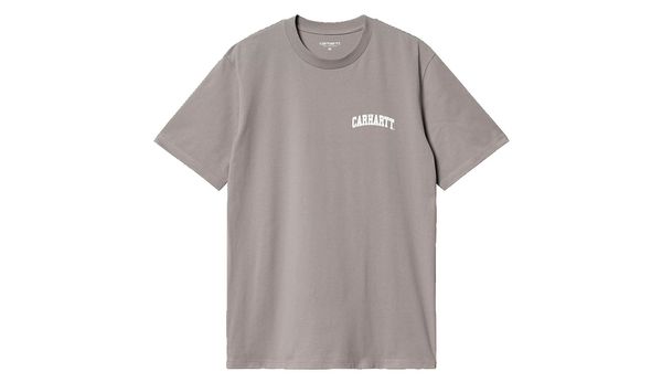 Carhartt WIP Carhartt WIP S/S University Script T-Shirt Misty Grey