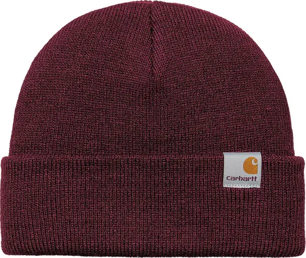 Carhartt WIP Carhartt WIP Stratus Hat Low Malbec Unisex - Glavni pokrivači Carhartt WIP - Burgundac - I025741_2BY_XX-One-size - Size: One size