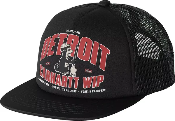 Carhartt WIP Carhartt WIP Underground Trucker Cap Unisex - Glavni pokrivači Carhartt WIP - Crna - I034746_89_XX-One-size - Size: One size