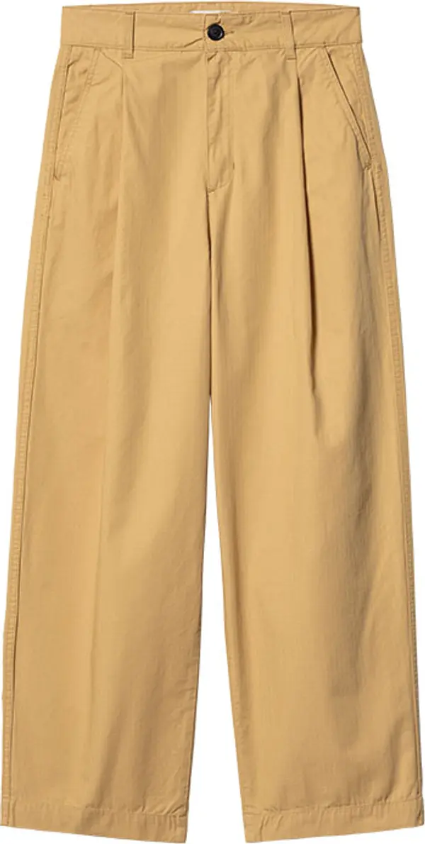 Carhartt WIP Carhartt WIP W' Brexley Pant Bourbon Žene - Hlače Carhartt WIP - Žuta - I033146_1YH_02-29 - Size: 29