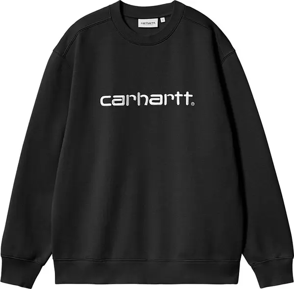 Carhartt WIP Carhartt WIP W' Carhartt Sweat Black Muškarci - Dukserice i džemperi s kapulja Carhartt WIP - Crna - I033647_0D2_XX-L - Size: L