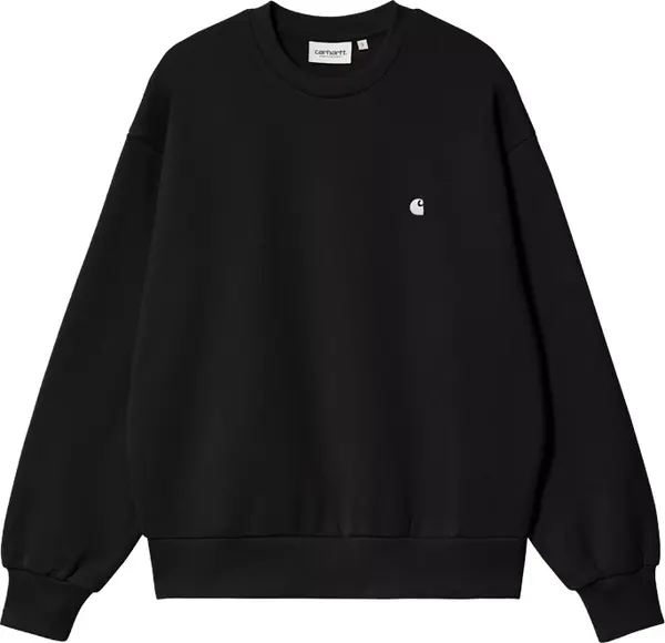 Carhartt WIP Carhartt WIP W' Casey Sweatshirt Black Žene - Dukserice i džemperi s kapulja Carhartt WIP - Crna - I032643_0M4_XX-XS - Size: XS