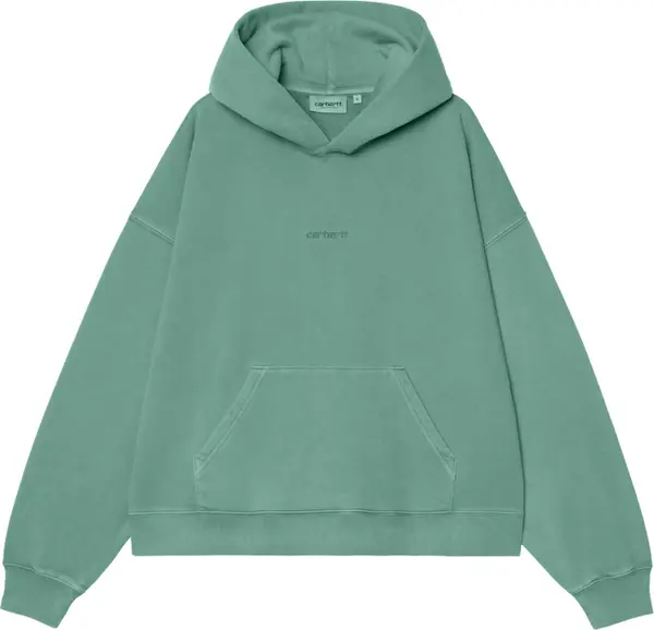 Carhartt WIP Carhartt WIP W' Hooded Benton Sweatshirt Primrose  Žene - Dukserice i džemperi s kapulja Carhartt WIP - Zelena - I034512_3IC_GD-S - Size: S