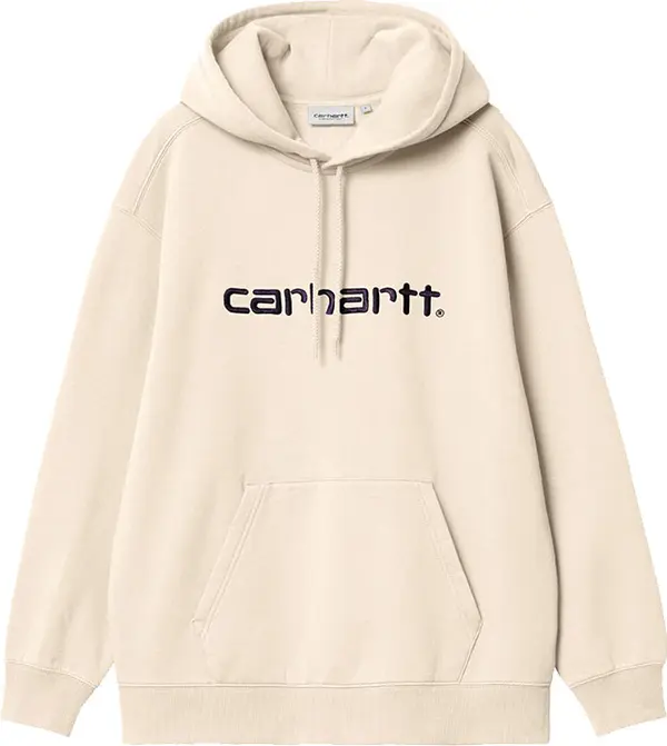 Carhartt WIP Carhartt WIP W' Hooded Carhartt Sweatshirt Žene - Dukserice i džemperi s kapulja Carhartt WIP - Bezbojan - I033648_3O6_XX-S - Size: S