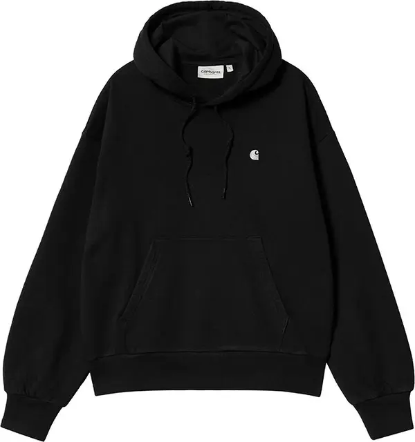Carhartt WIP Carhartt WIP W' Hooded Casey Sweatshirt Žene - Dukserice i džemperi s kapulja Carhartt WIP - Crna - I032644_0M4_XX-XS - Size: XS