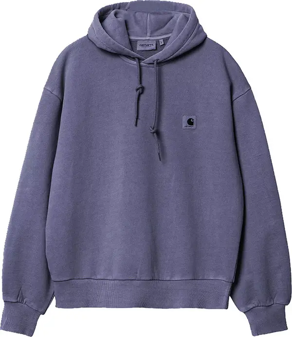 Carhartt WIP Carhartt WIP W' Hooded Nelson Sweatshirt Aura Žene - Dukserice i džemperi s kapulja Carhartt WIP - Plava - I032741_2BZ_GD-XS - Size: XS