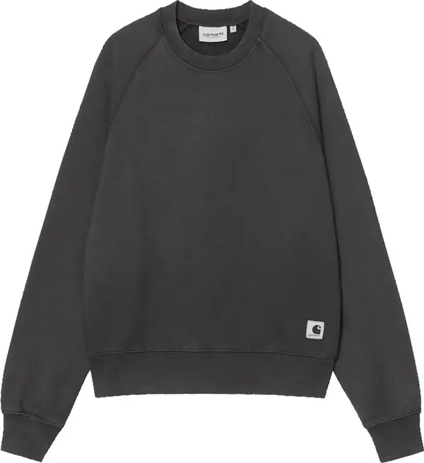Carhartt WIP Carhartt WIP W' Hudson Sweat Žene - Dukserice i džemperi s kapulja Carhartt WIP - Crna - I035136_89_5F-XS - Size: XS