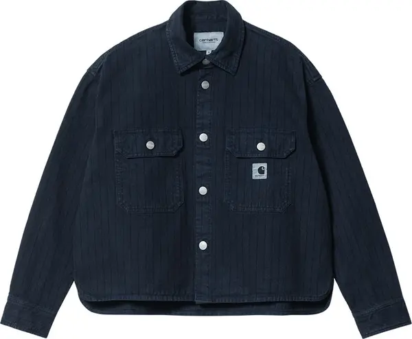 Carhartt WIP Carhartt WIP W L/S Trade Shirt Mizar black Žene - Jakne Carhartt WIP - Crna - I029109_0VQ_GD-L - Size: L