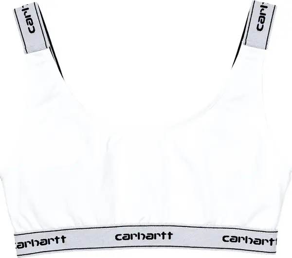 Carhartt WIP Carhartt WIP W Script Top Žene - Dolje Carhartt WIP - Bijela - I026211_02_90-XS - Size: XS
