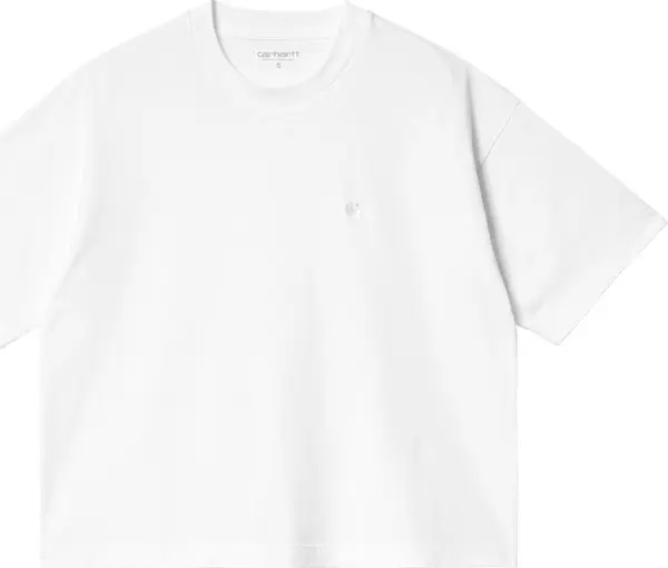 Carhartt WIP Carhartt WIP W S/S Chester T-Shirt White Žene - Majice Carhartt WIP - Bijela - I030656_02_XX-S - Size: S