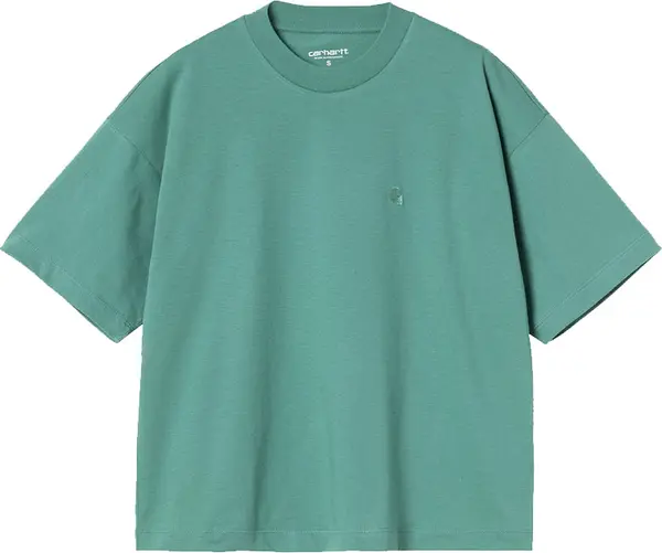 Carhartt WIP Carhartt WIP W' S/S Chester T-Shirt Žene - Majice Carhartt WIP - Zelena - I030656_3IC_XX-S - Size: S