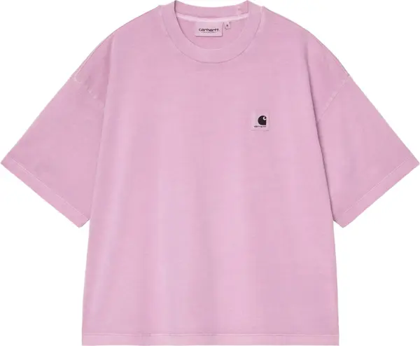 Carhartt WIP Carhartt WIP W' S/S Nelson T-Shirt Gentle Purple Žene - Majice Carhartt WIP - Roza - I033051_3IB_GD-S - Size: S