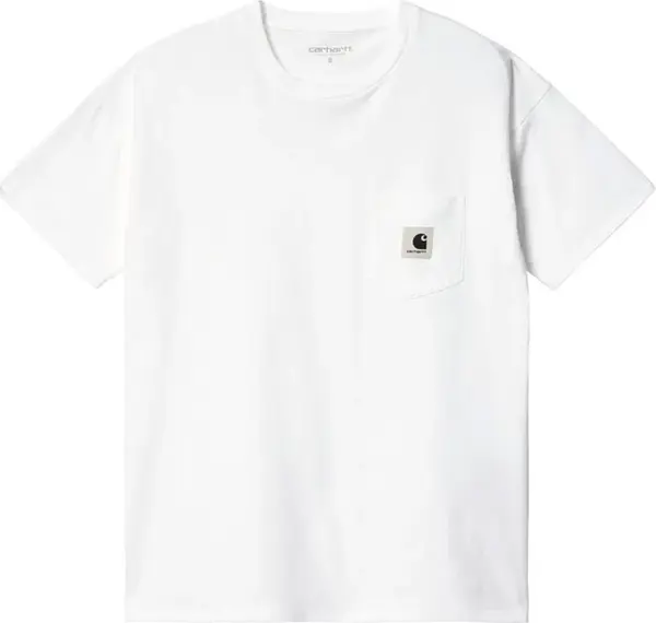 Carhartt WIP Carhartt WIP W' S/S Pocket T-Shirt Žene - Majice Carhartt WIP - Bijela - I032215_02_XX-XS - Size: XS