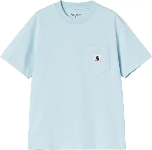 Carhartt WIP Carhartt WIP W' S/S Pocket T-Shirt Žene - Majice Carhartt WIP - Plava - I032215_3IG_XX-M - Size: M