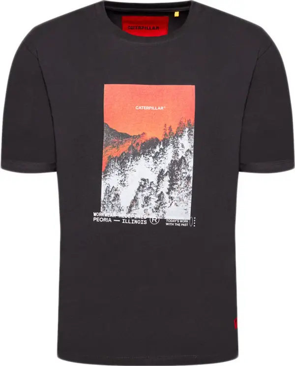 Caterpillar Caterpillar Vintage T-Shirt Black Muškarci - Majice Caterpillar - Crna - 2511863-BLK-L - Size: L