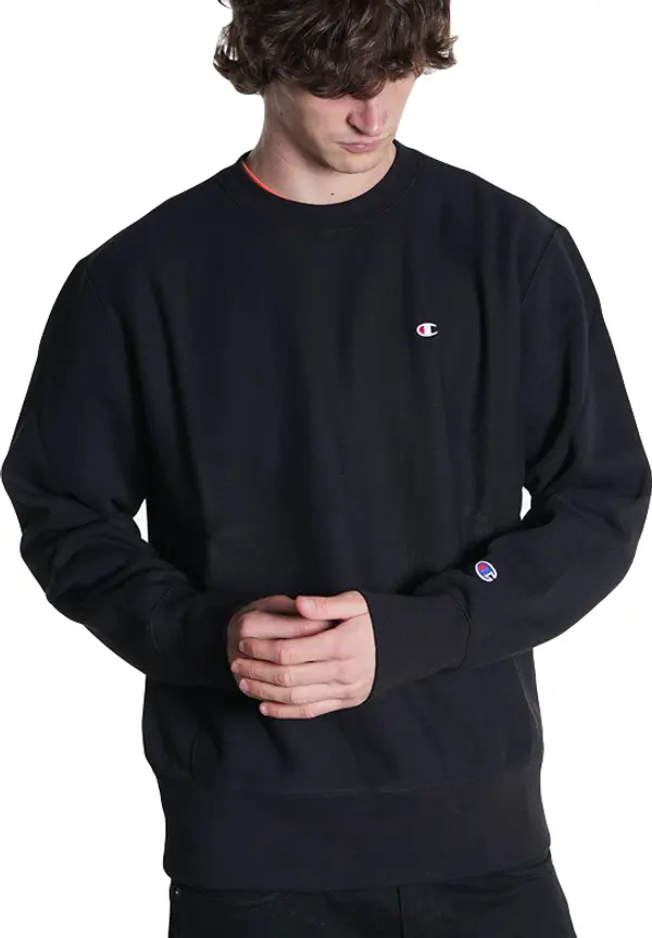 Champion Champion Crewneck Sweatshirt Muškarci - Dukserice i džemperi s kapulja Champion - Crna - 216495-KK001-M - Size: M