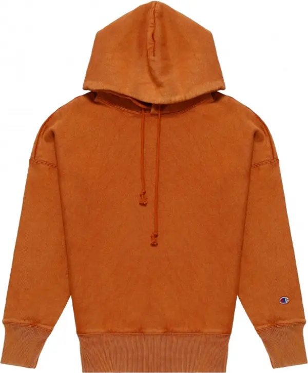 Champion Champion Reverse Weave Crewneck Hoodie Muškarci - Dukserice i džemperi s kapulja Champion - Narančasta - 216489-MS053-S - Size: S
