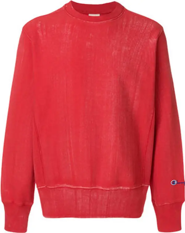 Champion Champion Reverse Weave Crewneck Sweatshirt Unisex - Dukserice i džemperi s kapulja Champion - Crvena - 211680-RS033-M - Size: M