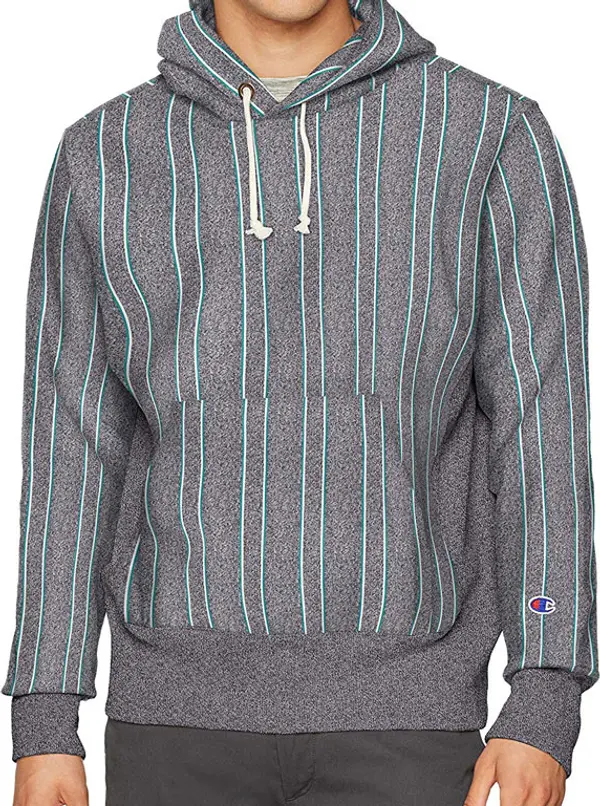 Champion Champion Reverse Weave Hooded Sweatshirt Mens Unisex - Dukserice i džemperi s kapulja Champion - Siva - 211895-BL512-S - Size: S