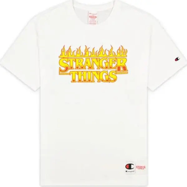 Champion Champion x Stranger Things Men´s T-Shirt Muškarci - Majice Champion - Bijela - 217791-WW007-M - Size: M