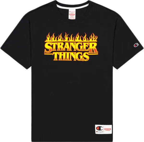 Champion Champion x Stranger Things Men´s T-Shirt Muškarci - Majice Champion - Crna - 217791-KK007-M - Size: M