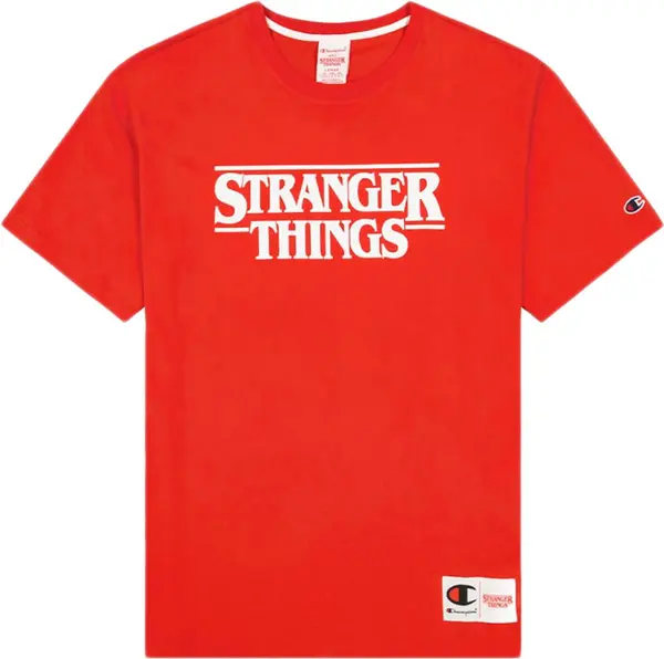 Champion Champion x Stranger Things Men´s T-Shirt Muškarci - Majice Champion - Crvena - 217791-RS033-M - Size: M