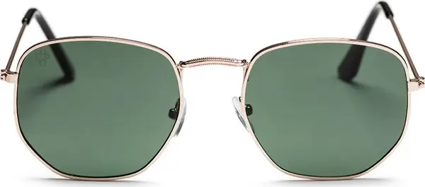 CHPO CHPO Ian gold / Green Unisex - Sunčane naočale CHPO - Zelena - 16132DA-One-size - Size: One size