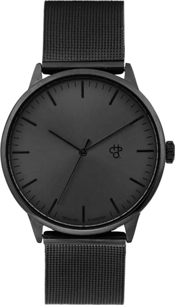 CHPO CHPO Nando Gun Metal Unisex - Satovi CHPO - Crna - 14232EE-One-size - Size: One size
