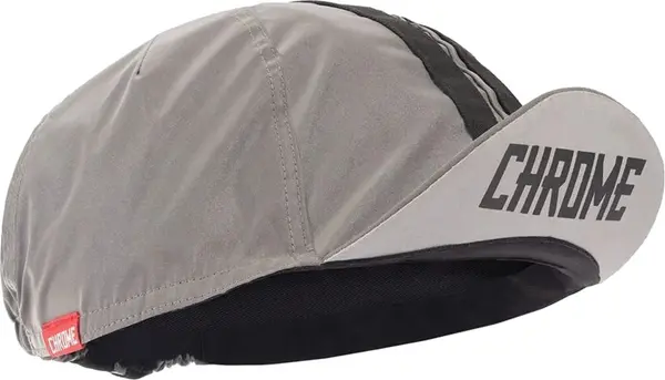 Chrome Chrome Cycling Cap Unisex - Glavni pokrivači Chrome - Siva - AC-211-REFL-One-size - Size: One size