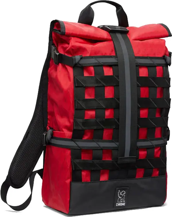 Chrome Chrome Industries Barrage 22L Pack Unisex - Ruksaci i torbe Chrome - Crvena - BG-367-REDX-NA-NA-One-size - Size: One size