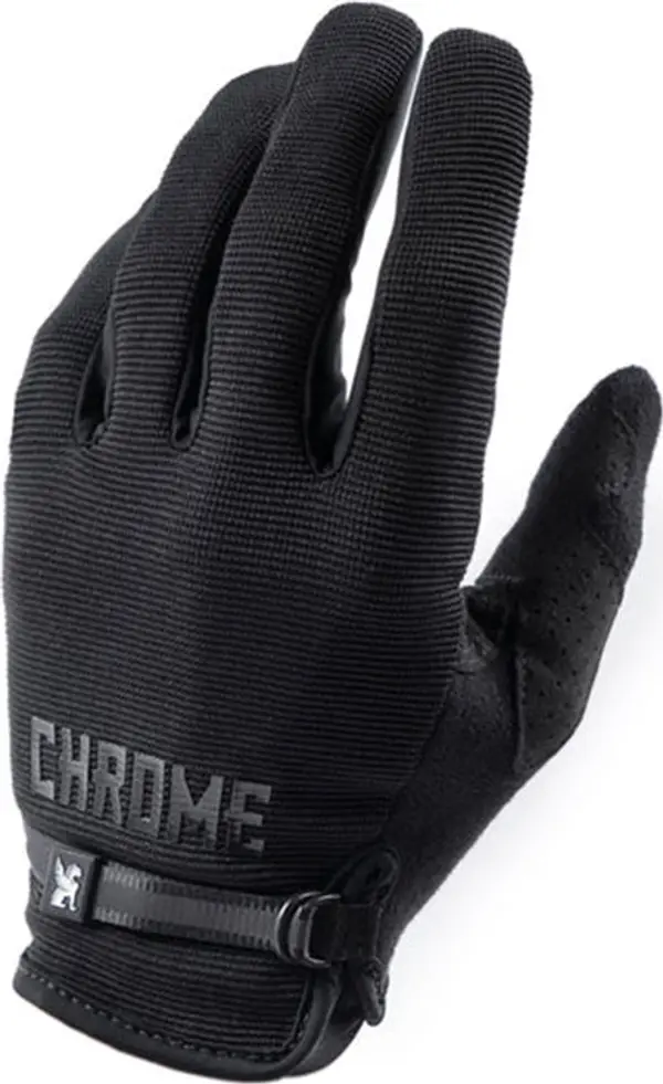 Chrome Chrome Industries Cycling Gloves 2.0 Unisex - Rukavice Chrome - Crna - AC-229-BK-NA-M - Size: M