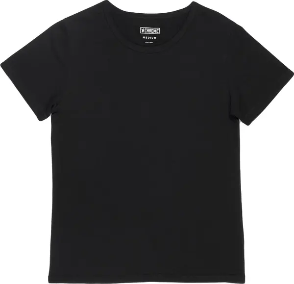 Chrome Chrome Industries Merino SS Tee W Žene - Majice Chrome - Crna - AP-416-BK-NA-XS - Size: XS