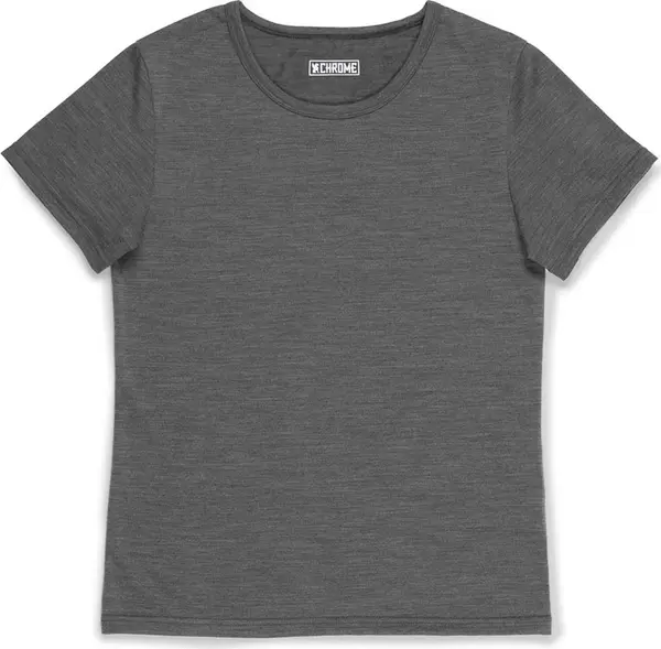 Chrome Chrome Industries Merino SS Tee W Žene - Majice Chrome - Siva - AP-416-CH-XS - Size: XS