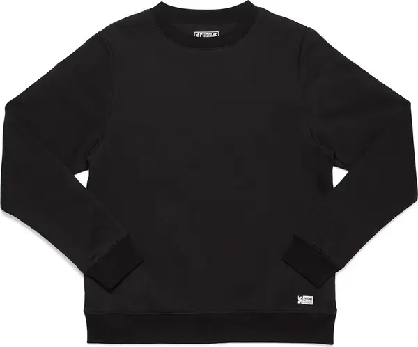 Chrome Chrome Issued Fleece Crew Black Muškarci - Dukserice i džemperi s kapulja Chrome - Crna - AP-490-BK-M - Size: M