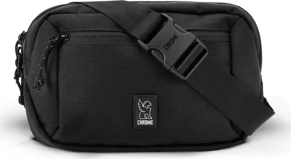 Chrome Chrome Ziptop Waistpack Black Unisex - Ruksaci i torbe Chrome - Crna - BG-288-BK-NA-One-size - Size: One size