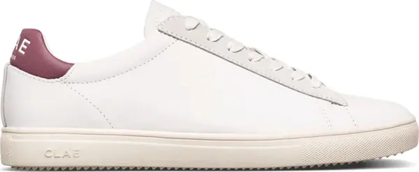 Clae Clae Bradley California White Leather Panama Žene - Tenisice Clae - Bijela - CL23CBR03-6 - Size: 6